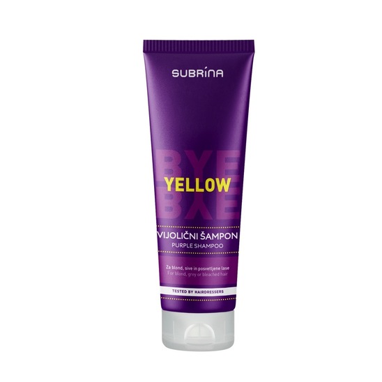 Šampon za lase Bye Bye Yellow, Subrina, 200 ml