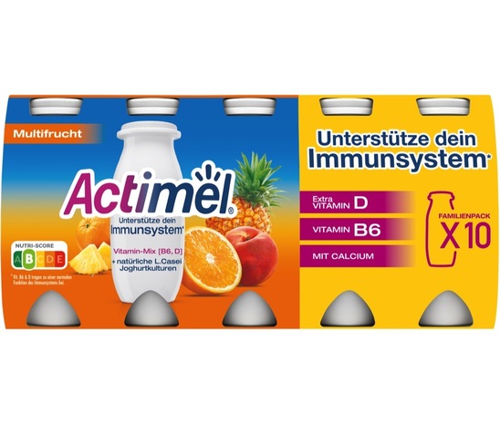 Napitek iz mešanega sadja, Actimel, 10 x 100 g