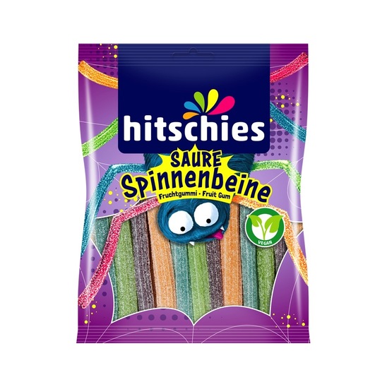 Bonboni, pajkove noge, Hitschies, 125 g