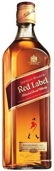 Whiskey Johnnie Walker Red Label, škotski, brez škatle, 40 % alkohola, 0,7l
