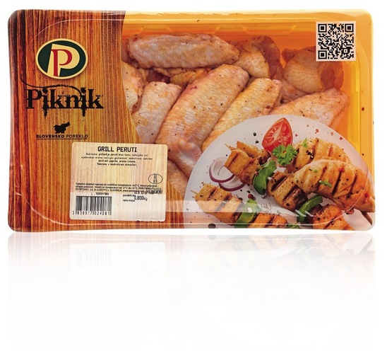 Piščančje peruti Piknik, Perutnina Ptuj, 800 g, pakirano, IK