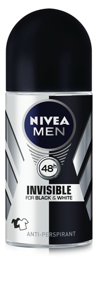 Deodorant roll on Men Black & White Power, Nivea, 50 ml