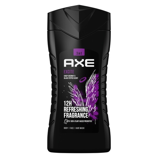 Gel za prhanje Axe Excite, 250 ml