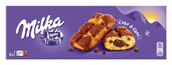 Piškoti Cake&Choc, Milka, 175 g