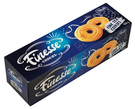 Keksi čajni obročki, Finesse, 400 g