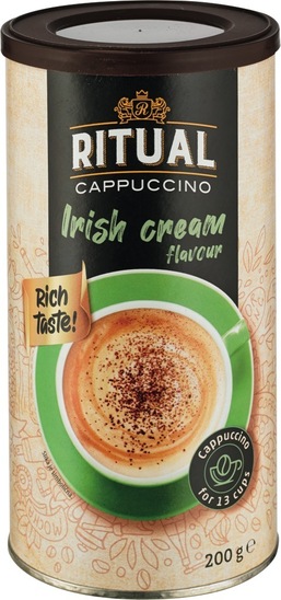 Cappuccino instant, Irish cream, Ritual, 200 g