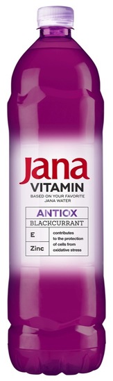 Negazirana voda z vitamini, Antiox, Jana, 1,5 l