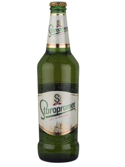 Pivo Staropramen, 5 % alkohola, 0,5 l