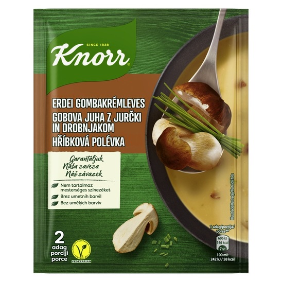 Gobova juha z jurčki in drobnjakom, Knorr, 60 g