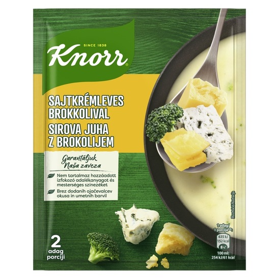 Sirova juha z brokolijem, Knorr, 43 g