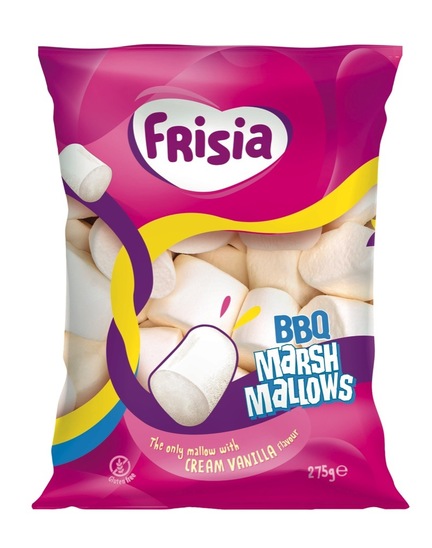 BBQ penasti bonboni, vanilija, Frisia, 275 g