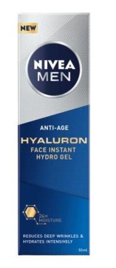 Gel Men, Hyaluron Active Age, Nivea, 50 ml