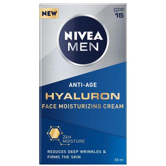 Krema Men, Hyaluron Active Age, Nivea, 50 ml