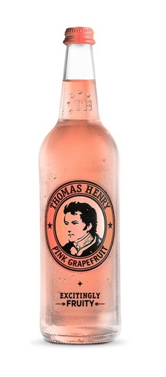 Gazirana pijača, Pink Grapefruit, Thomas Henry, 0,75 l