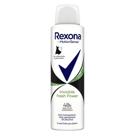 Deodorant Invisible Fresh Power sprej, Rexona, 150 ml