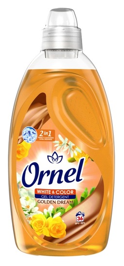 Detergent za pranje perila, Golden Dream, Ornel, 36 pranj, 1,8 l