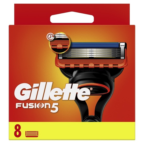 Brivski vložki Fusion5, Gillette, 8/1