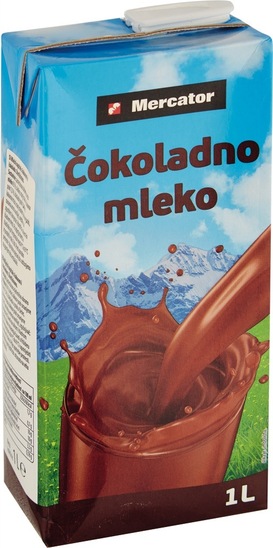Čokoladno mleko, Mercator, 1 l
