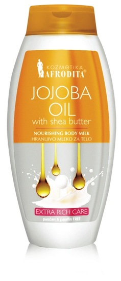 Mleko za telo Jojoba Oil, Afrodita, 250 ml