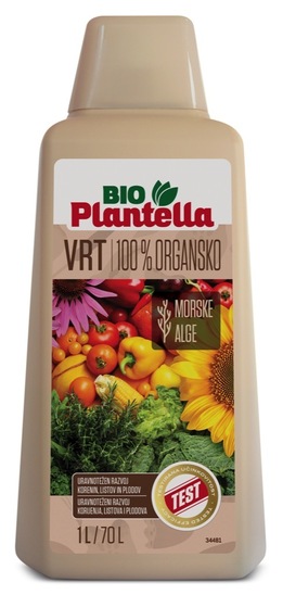 Bio organsko gnojilo iz ekstrakta morskih alg, Bio Plantella, 1 l