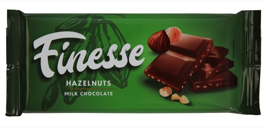 Lešnikova čokolada, Finesse, 80 g