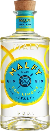Gin z okusom limone, Malfy, 41 % alkohola, 0,7 l