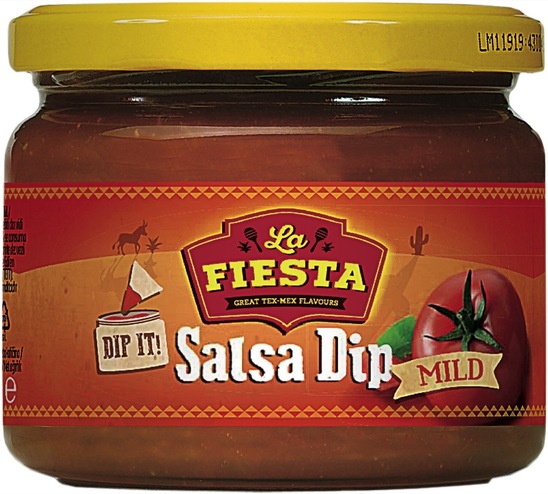 Omaka Mild Salsa Dip, La Fiesta, 315 g