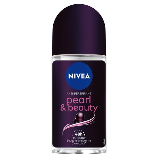 Deodorant roll on Pearl & Beauty Black, Nivea, 50 ml