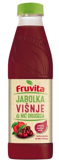 Sok, višnja in jabolko, Fruvita, 0,75 l