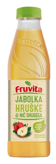 Sok, hruška in jabolko, Fruvita, 0,75 l