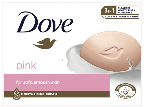 Toaletno milo, Pink, Dove, 90 g