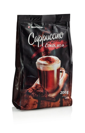 Cappuccino čokolada, Mercator, 200 g