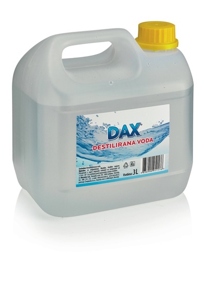 Destilirana voda, Dax, 3 l