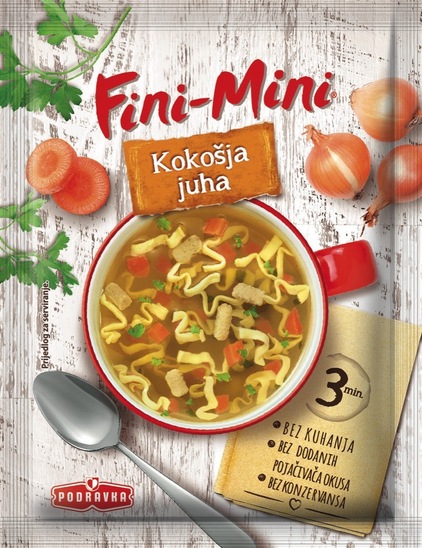Kokošja juha Fini-mini, Podravka, 18 g