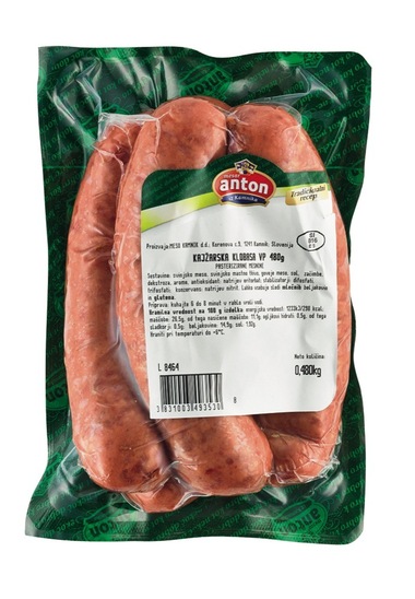 Kajžarska klobasa, Anton, pakirano, 480 g