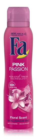 Deodorant Pink Passion sprej, Fa, 150 ml