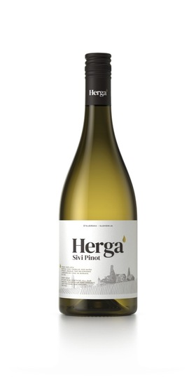 Belo vino, Sivi pinot, Herga, 0,75 l