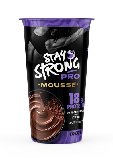 Mousse s proteini, kakav, Stay Strong, 165 g