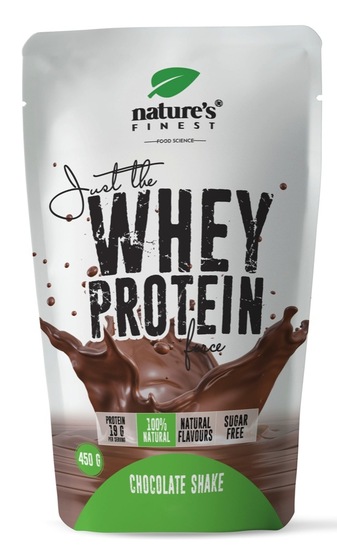 Proteini Whey Shake, čokolada, Nature's Finest, 450 g