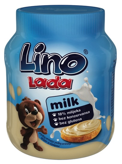 Kremni namaz Milk, Lino Lada, 700 g