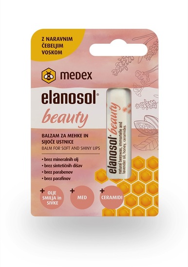 Balsam za ustnice, Elanosol Beauty, Medex, 5,1 g