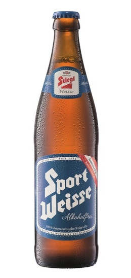 Brezalkoholno pivo Stiegl Weisse Sport, 0,5 l