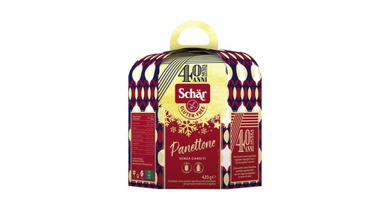 Panettone kolač z rozinami, brez glutena, Schar, 420 g