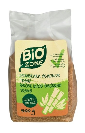 Bio rjavi trsni sladkor, Bio Zone, 500 g