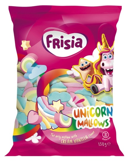 Bonboni, Unicorn Mallows, Frisia, 150 g