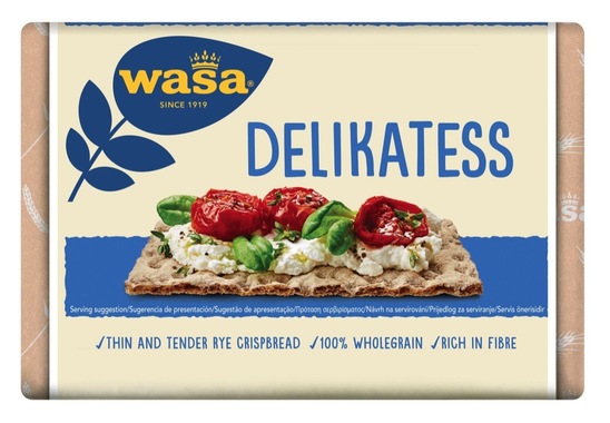 Hrustljavi kruhki Delikatess, Wasa, 270 g