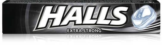 Bonboni extra strong, Halls, 33,5 g