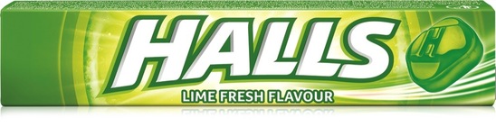 Bonboni limeta, Halls, 33,5 g