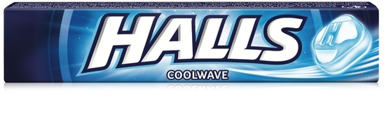 Bonboni Cool wave, Halls, 33,5 g