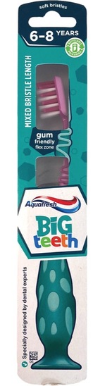 Otroška zobna ščetka Aquafresh Big Teeth, 6+ let